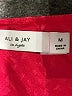 Ali & Jay 100% Polyester Burgundy Long Sleeve Blouse Size M - photo 7