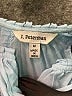 J. Peterman 100% Cotton Blue 3/4 Sleeve Blouse Size M - photo 6