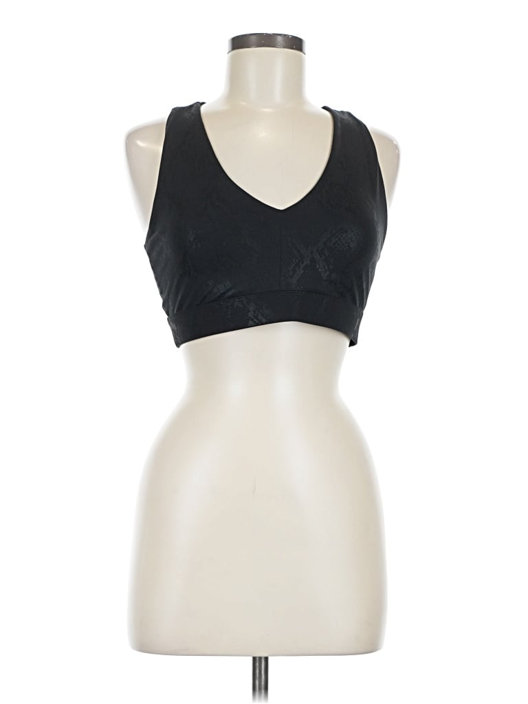 Pre-owned Fabletics Sports Bra In Black