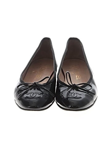 Chanel Patent Leather Ballet Flats (view 2)
