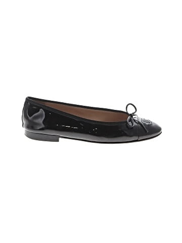 Chanel Patent Leather Ballet Flats (view 1)