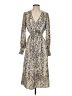 idem ditto Paisley Tan Cocktail Dress Size S - photo 1