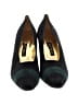 Escada 100% Leather Color Block Black Heels Size 10 (narrow) - photo 2