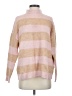 Sanctuary Stripes Pink Turtleneck Sweater Size S - photo 1