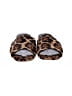 J.Crew Animal Print Brown Tan Sandals Size 8 1/2 - photo 2