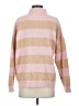 Sanctuary Stripes Pink Turtleneck Sweater Size S - photo 2