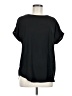 Buffalo by David Bitton 100% Polyester Black Short Sleeve Blouse Size M - photo 1