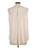 Pure & Good 100% Polyester Ivory Sleeveless Blouse Size XL - photo 2