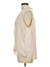 Pure & Good 100% Polyester Ivory Sleeveless Blouse Size XL - photo 5