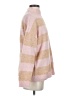 Sanctuary Stripes Pink Turtleneck Sweater Size S - photo 4