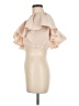 Shein 100% Polyester Tan Sleeveless Blouse Size M - photo 5