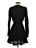 Express Polka Dots Black Casual Dress Size XS - photo 2