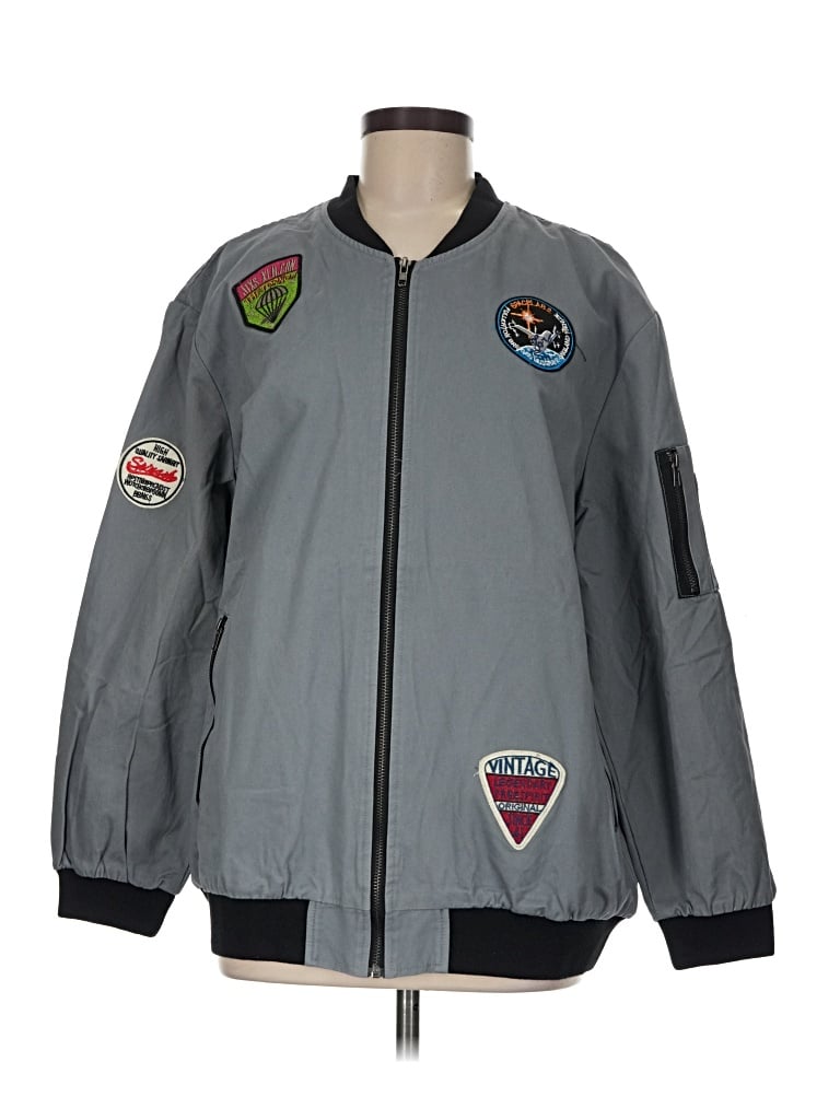 Pre-owned Hayden Jacket In Gray