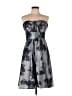 Donna Ricco Gray Cocktail Dress Size 14 - photo 1