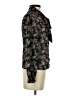 Shein Floral Black Long Sleeve Blouse Size XS - photo 4