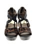 MICHAEL Michael Kors 100% Leather Animal Print Brown Heels Size 8 1/2 - photo 2