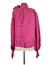 OFF-WHITE 100% Cupro Pink Long Sleeve Blouse Size EU (IT) 38 / US 2 - photo 2