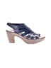 Munro American Plaid Blue Heels Size 9 1/2 - photo 1