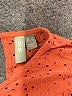 ASOS 100% Cotton Orange 3/4 Sleeve Blouse Size 8 - photo 7