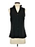 Express 100% Polyester Black Sleeveless Blouse Size XS - photo 1