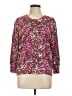 Madison Ombre Pink 3/4 Sleeve Blouse Size L - photo 1