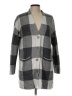 Matilda Jane Plaid Gray Cardigan Size L - photo 1