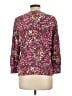Madison Ombre Pink 3/4 Sleeve Blouse Size L - photo 2