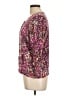 Madison Ombre Pink 3/4 Sleeve Blouse Size L - photo 5