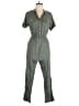 Hesperus 100% Rayon Solid Green Jumpsuit Size M - photo 1