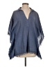Cato 100% Cotton Blue Poncho Size XS - photo 1