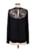 Karen Millen 100% Polyester Black Long Sleeve Blouse Size 8 - photo 2