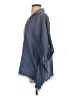 Cato 100% Cotton Blue Poncho Size XS - photo 5