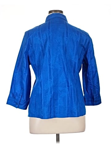 Chico's 3/4 Sleeve Button-Down Shirt (view 2)