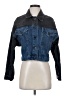 Assorted Brands 100% Cotton Blue Denim Jacket Size S - photo 1
