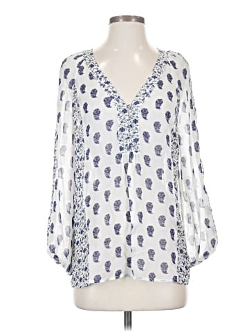 Joie 3/4 Sleeve Silk Top (view 1)