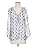 Joie 100% Silk White 3/4 Sleeve Silk Top Size S - photo 1