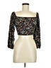 Liberty Love Black 3/4 Sleeve Blouse Size M - photo 1