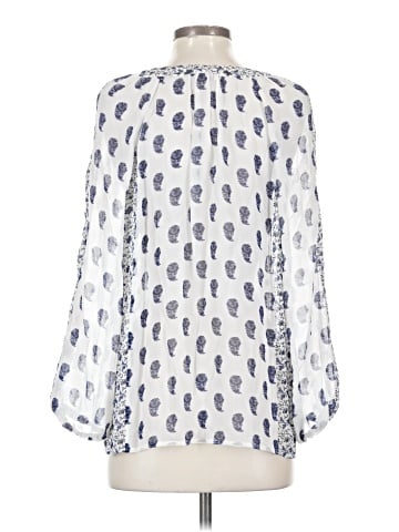 Joie 3/4 Sleeve Silk Top (view 2)