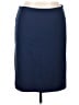 Garnet Hill Solid Blue Formal Skirt Size 16 - photo 1