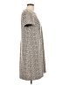 Calvin Klein Stripes Gray Casual Dress Size 12 - photo 4