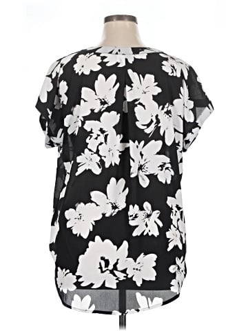 Simply Vera Vera Wang Short Sleeve Blouse (view 2)