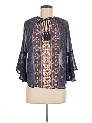 Jolt 3/4 Sleeve Blouse (view 1)