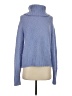 J.Crew Solid Blue Turtleneck Sweater Size S - photo 1