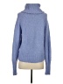 J.Crew Solid Blue Turtleneck Sweater Size S - photo 2
