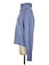 J.Crew Solid Blue Turtleneck Sweater Size S - photo 5