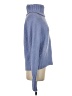 J.Crew Solid Blue Turtleneck Sweater Size S - photo 4