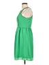 MM Couture 100% Polyester Solid Green Casual Dress Size L - photo 5