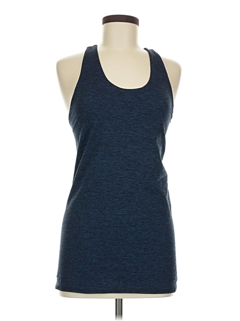 Pre-owned American Fitness Couture Active Tank Top In Blue