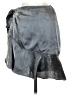 Cinq à Sept Metallic Silver Formal Skirt Size 2 - photo 2