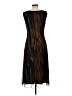 Connected Apparel Graphic Brown Cocktail Dress Size 10 - photo 2